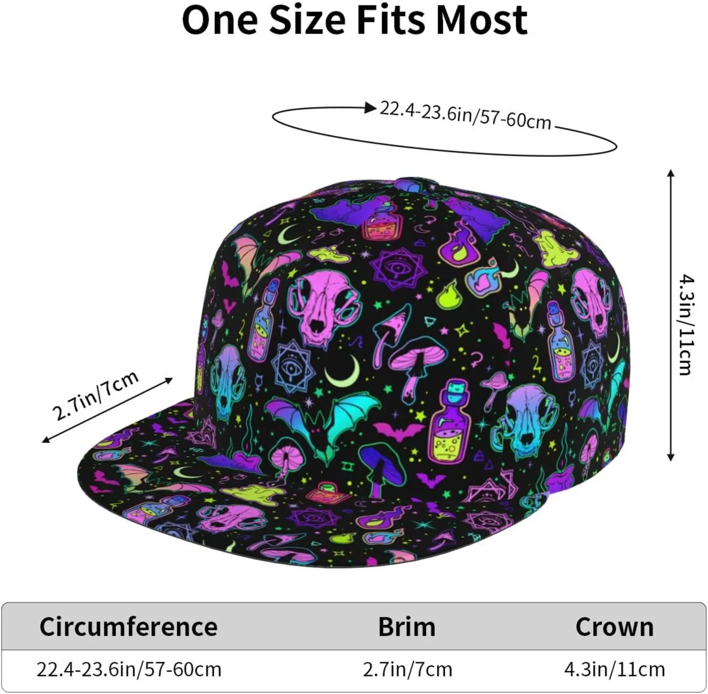 Supdreamc Casual Baseball Cap Hat Snapback Cap Hip Hop Trucker Hat for Dance Hiking