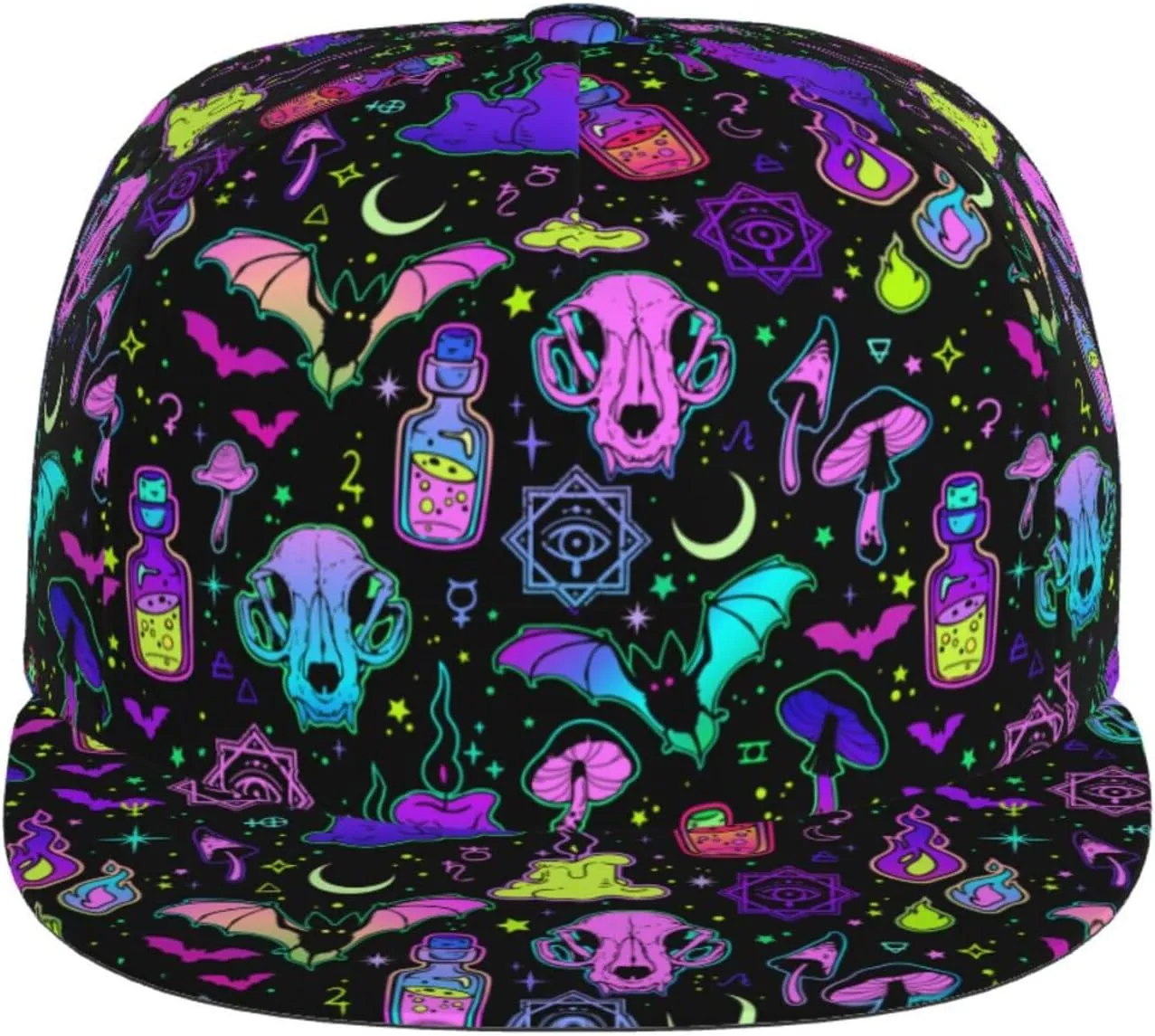 Supdreamc Casual Baseball Cap Hat Snapback Cap Hip Hop Trucker Hat for Dance Hiking