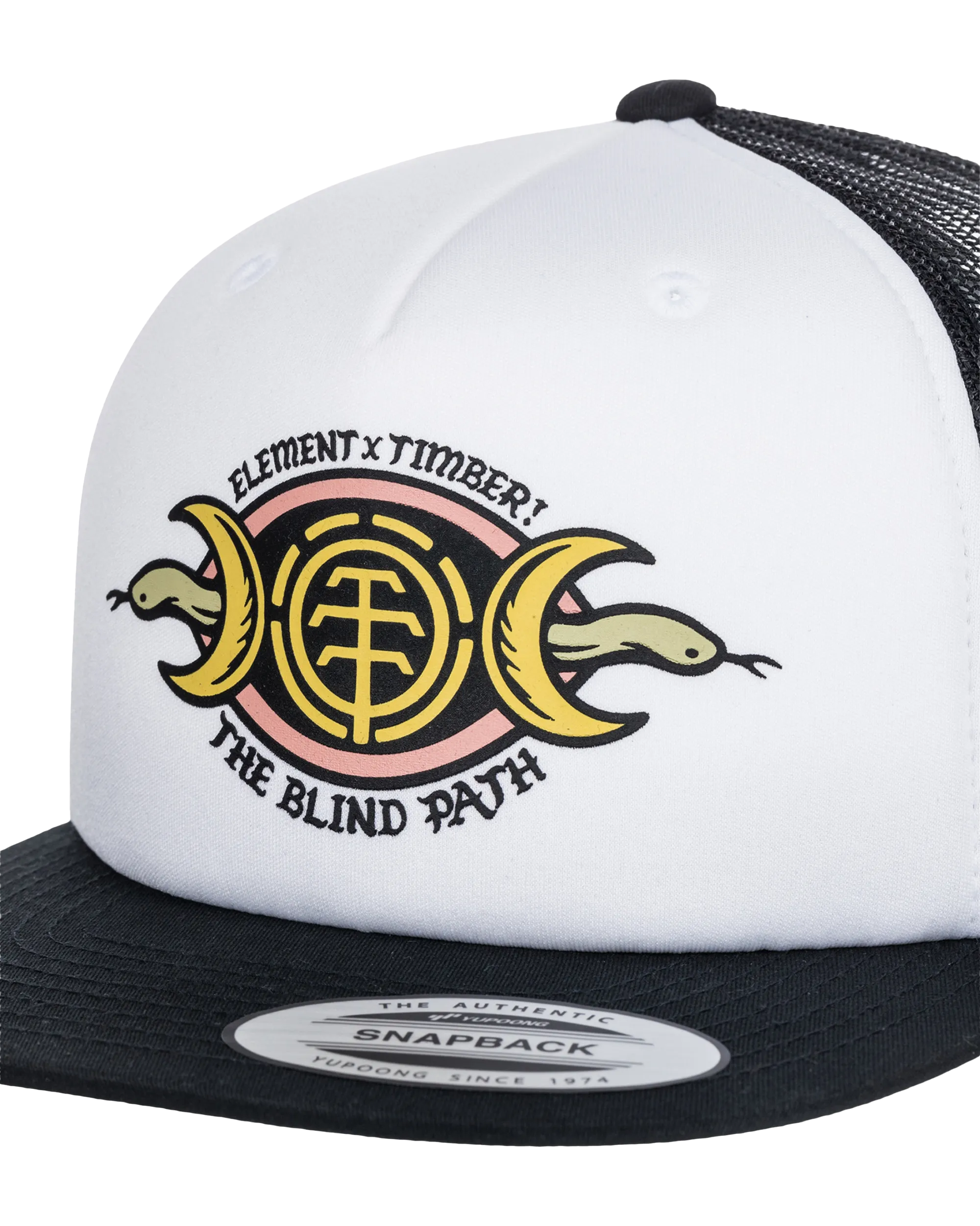 Timber Trucker Cap in Off White