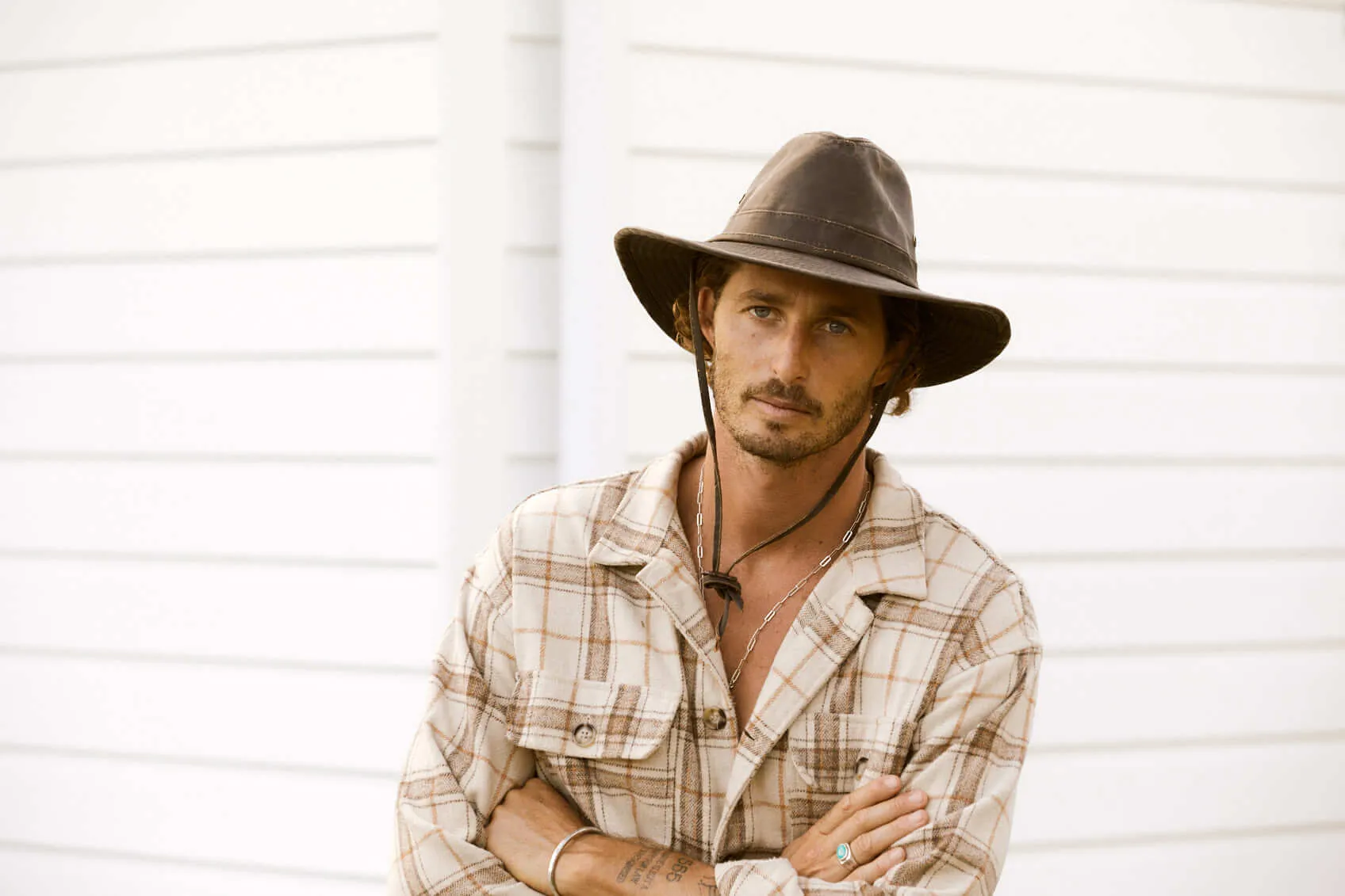 Tracker Water Resistant Cotton Outback Hat
