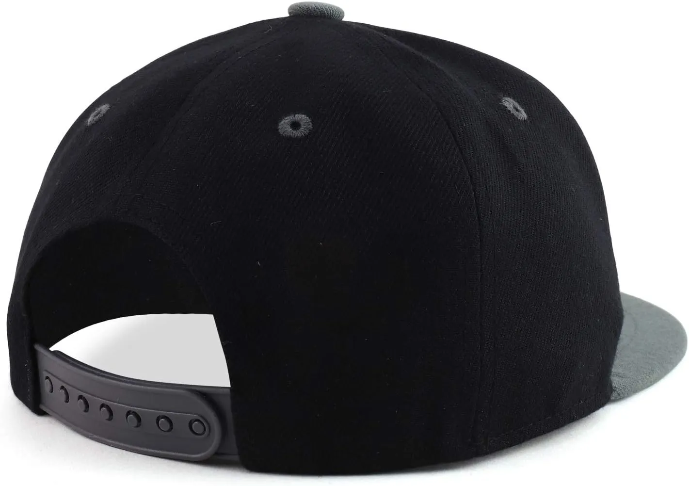 Trendy Apparel Shop Infant to Toddler Kid's Plain Structured Flatbill Snapback Cap
